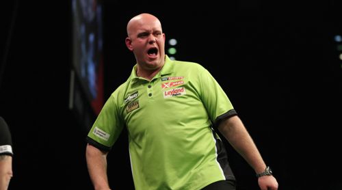 Michael van Gerwen behauptet seine Spitzenposition in der Premier League