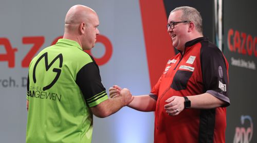Michael van Gerwen 10:9 Stephen Bunting