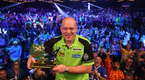 Michael van Gerwen gewinnt die US Darts Masters 2023