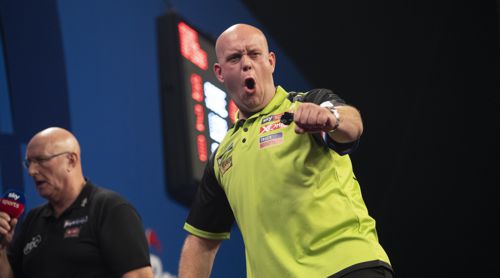 Michael van Gerwen zieht in das Endspiel des Grand Prix 2019 ein