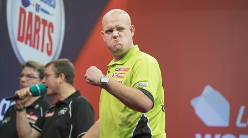 Michael van Gerwen hat in drei Jahren World Series of Darts Finals nicht ein Spiel verloren