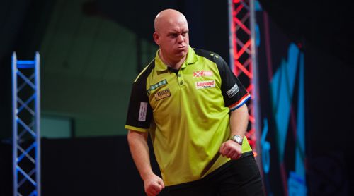 Michael van Gerwen weltbester Darts Profi