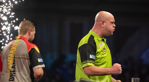 Michael van Gerwen 6:0 Dimitri Van den Bergh