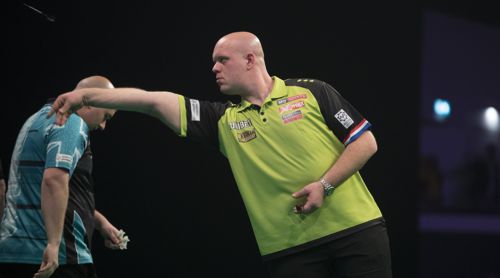 Michael van Gerwen besiegt Rob Cross locker