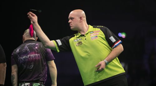 Michael van Gerwen überrennt Peter Wright