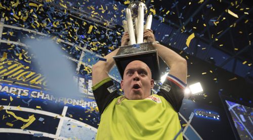 Michael van Gerwen besiegte Michael Smith im Finale der Darts WM 2019 mit 7:3 und gewinnt den Titel damit zum dritten Mal nach 2014 und 2017