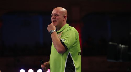Michael van Gerwen ist ratlos