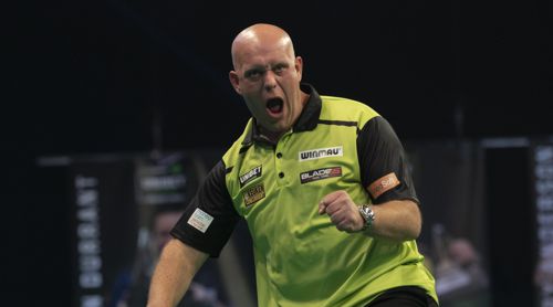 Michael van Gerwen zurck auf der Siegerstrae