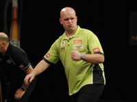 Michael van Gerwen zeigte gegen Robert Thornton einmal mehr, warum er heißester Anwärter auf den Titel ist