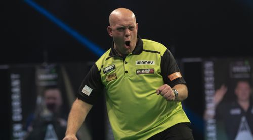 Michael van Gerwen in toller Verfassung