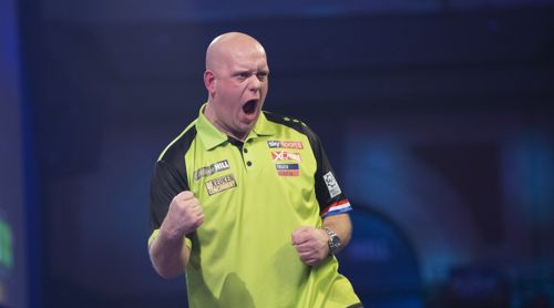 Van Gerwen bleibt auf Kurs Titelverteidigung