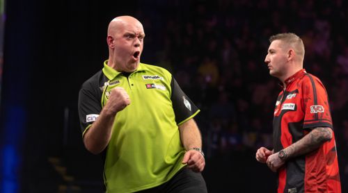 Michael van Gerwen 6:4 Nathan Aspinall