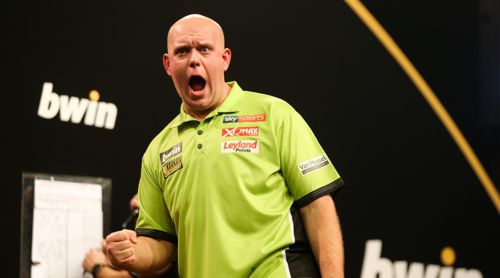 Michael van Gerwen ist derzeit des beste Dartspieler der Welt