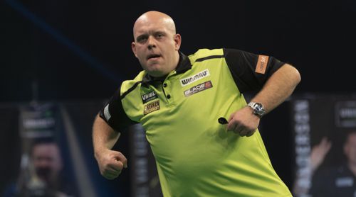 Michael van Gerwen auf dem Weg an die Spitze