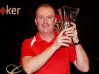 Mick-McGowan beim Sieg des Tom Kirby Memorial Irish Matchplay 2015