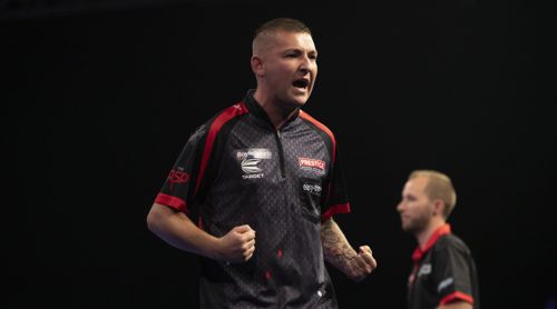 UK Open-Sieger Nathan Aspinall gegen Danny Noppert