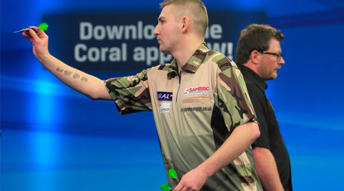 Nathan Aspinall und James Wade