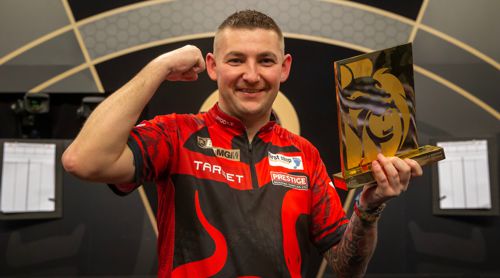 Nathan Aspinall mit dem Tagessieg