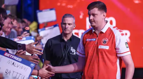 Niko Springer beim Walk-on