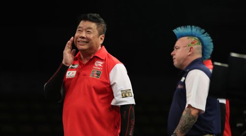 Paul Lim gewinnt mit seinem Partner Harith Lim gegen die Schotten beim World Cup