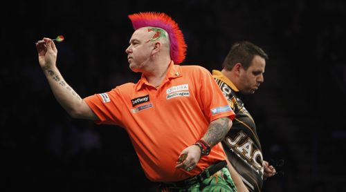 Peter Wright und Adrian Lewis