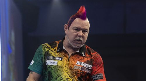 Peter Wright farbenfroh