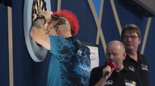 Peter Wright ist überwältigt