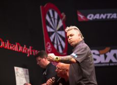 Peter Wright zeigte in Dubai gegen van Gerwen eine starke Leistung