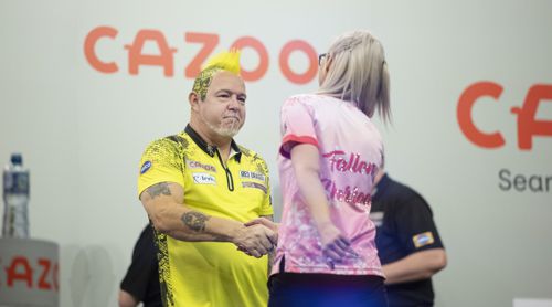 Peter Wright und Fallon Sherrock