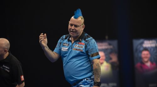 Peter Wright auf der Suche