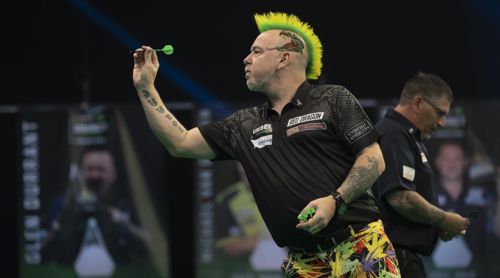 Peter Wright und sein Landsmann Gary Anderson