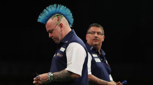 Peter Wright und Gary Anderson sind nicht die besten Freunde