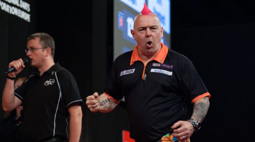 Peter Wright in Deutschland