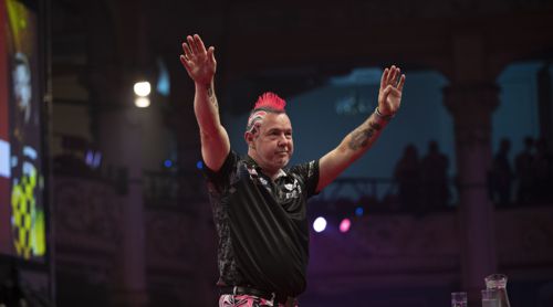 Peter Wright Dartspieler ist 2019 in der Form seines Lebens