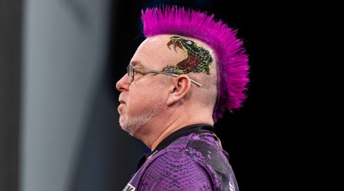 Peter Wright Irokesenschnitt