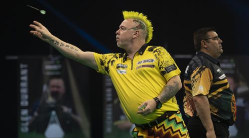 Peter Wright und Jose de Sousa trennen sich unentschieden