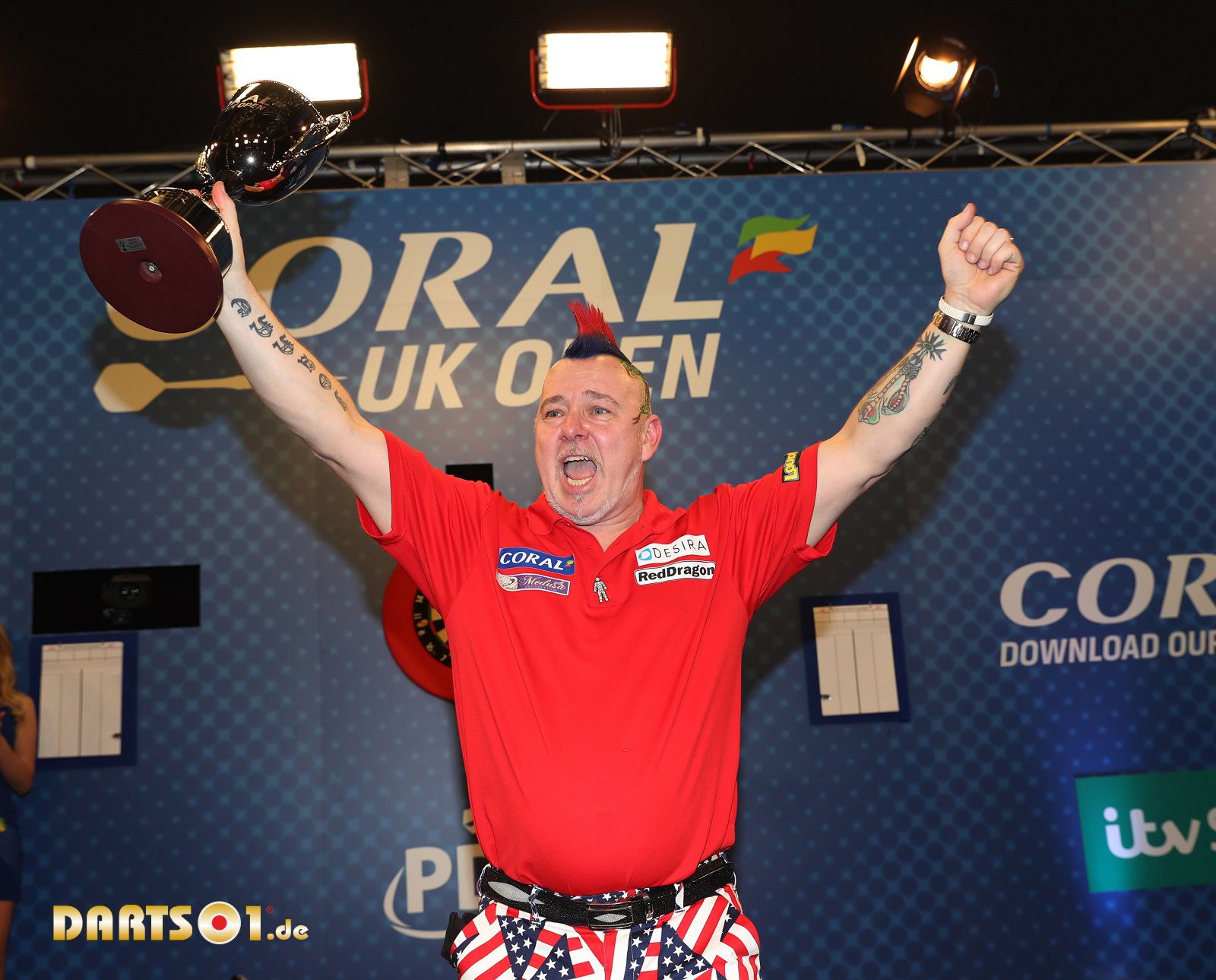 Peter Wright gewinnt die UK Open 2017