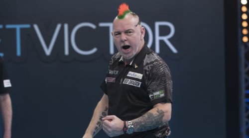 Peter Wright schaffte es 2019 in das Halbfinale des Masters