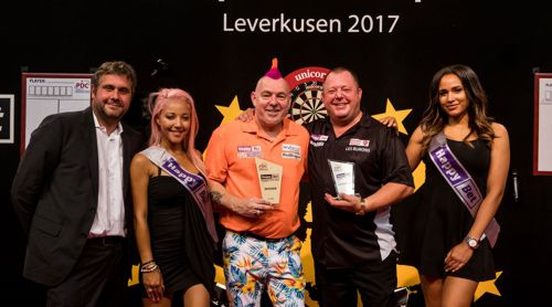 Peter Wright gewinnt die European Darts Open 2017 in Leverkusen