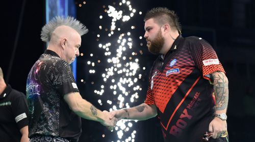 Peter Wright und Michael Smith trennen sich unentschieden