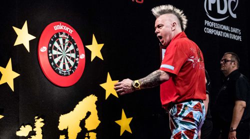 Peter Wright hätte in München am liebsten in Lederhosen gespielt