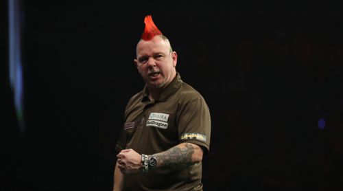 Peter Wright führt nach dem siebten Spieltag der Premier League die Tabelle an