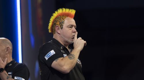 Peter Wright fordert die Fans zur Ruhe auf