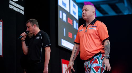Peter Wright ist ausgeschieden