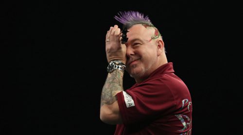 Peter Wright meinte Mensur Suljovic spiele OK, nur seine Gegner seien regelmäßig schlecht