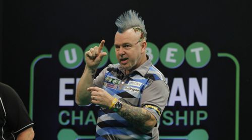 Peter Wright Unibet European Darts Championship