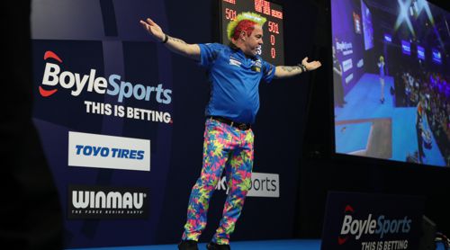 Peter Wright setzt zum Tanz an