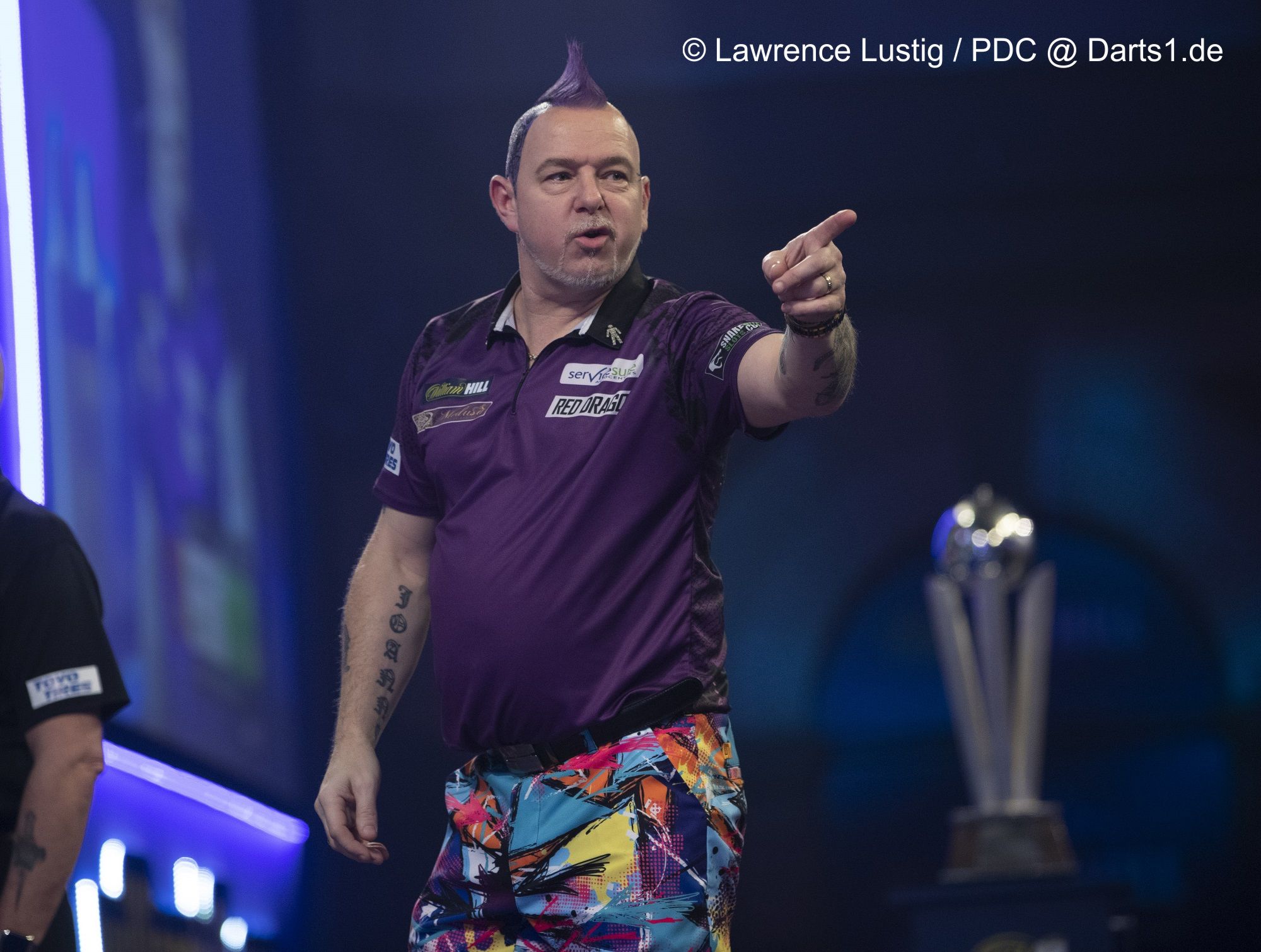 Peter Wright vor dem Start der Darts-WM 2021 im Interview