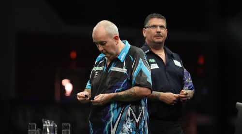 Phil Taylor und Gary Anderson denken über ihre Leistung nach