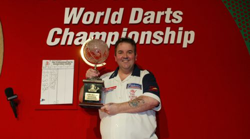Phil Taylor Dartsweltmeister 2010